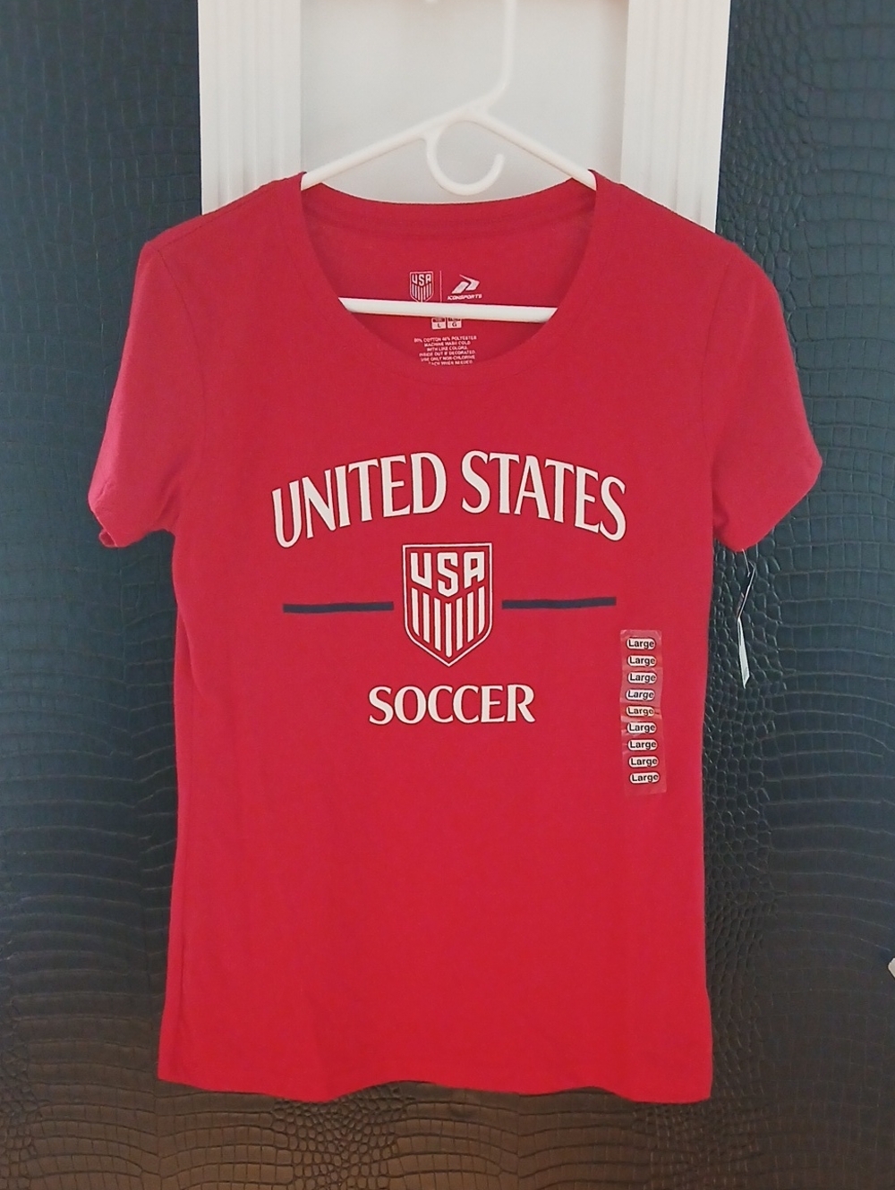 USA Soccer Red Graphic Tee